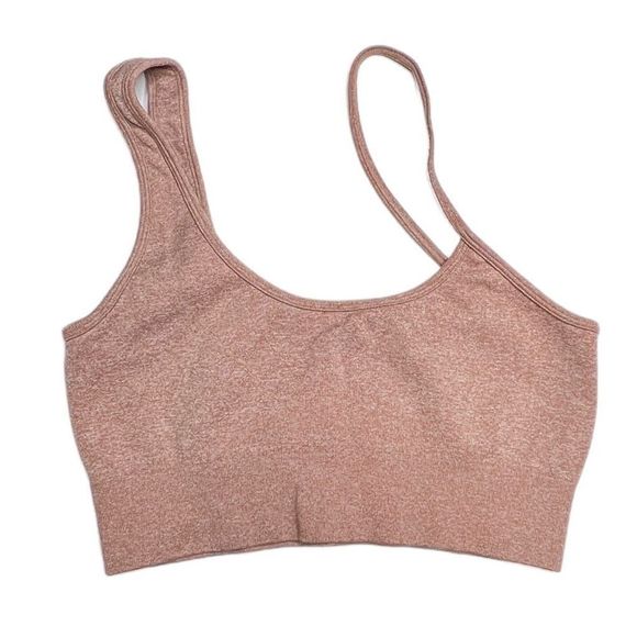 BO + TEE Melange Seamless Asymmetrical Sports Bra - Picture 6 of 6